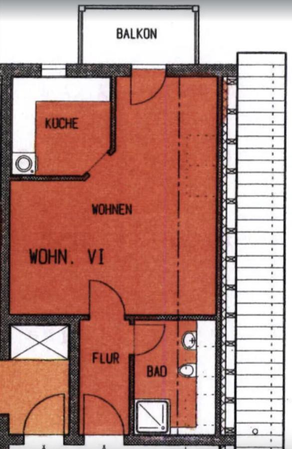 Fewo "Rabennest " Gemuetliche Wohnung Nahe Rabensteinklinikum - Kein Separates Schlafzimmer, Studiowohnung Chemnitz  Exteriér fotografie
