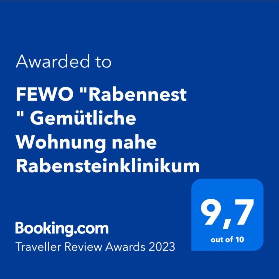 Fewo "Rabennest " Gemuetliche Wohnung Nahe Rabensteinklinikum - Kein Separates Schlafzimmer, Studiowohnung Chemnitz  Exteriér fotografie